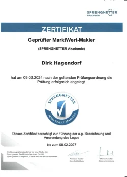 Zertifikat MarktWert